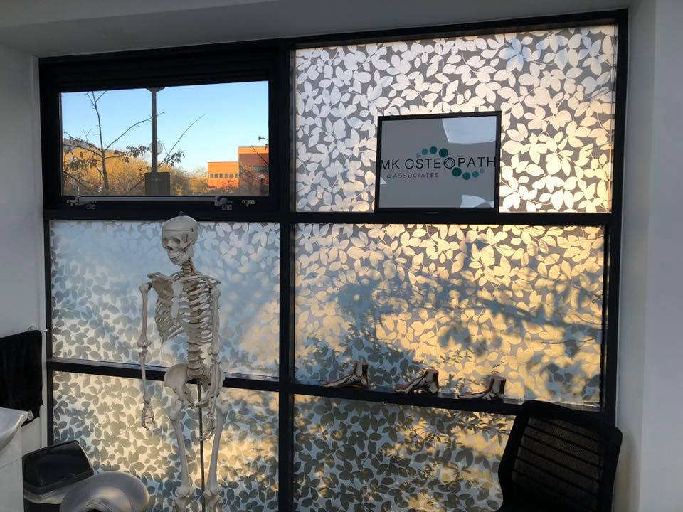 MK Osteopath modern clinic in central Milton Keynes